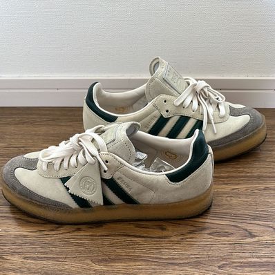 Ronnie Fieg × Clarks × adidas Samba "White/Green"