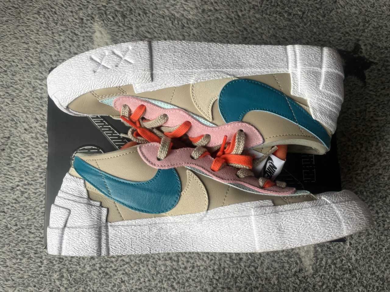 KAWS × sacai × Nike Blazer Low "Reed"