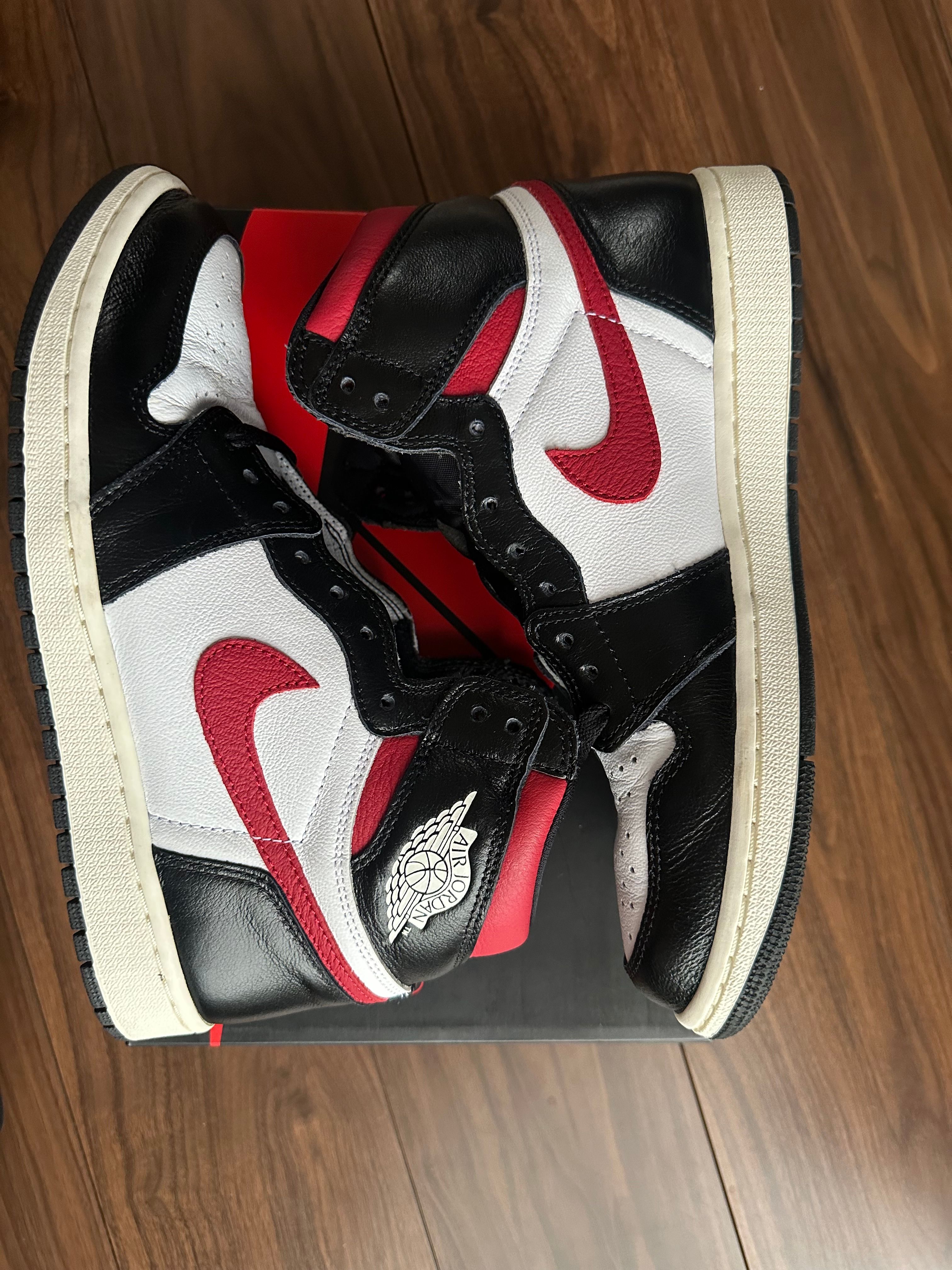 Nike Air Jordan 1 Retro High "Black/White/Sail/Gym Red"    