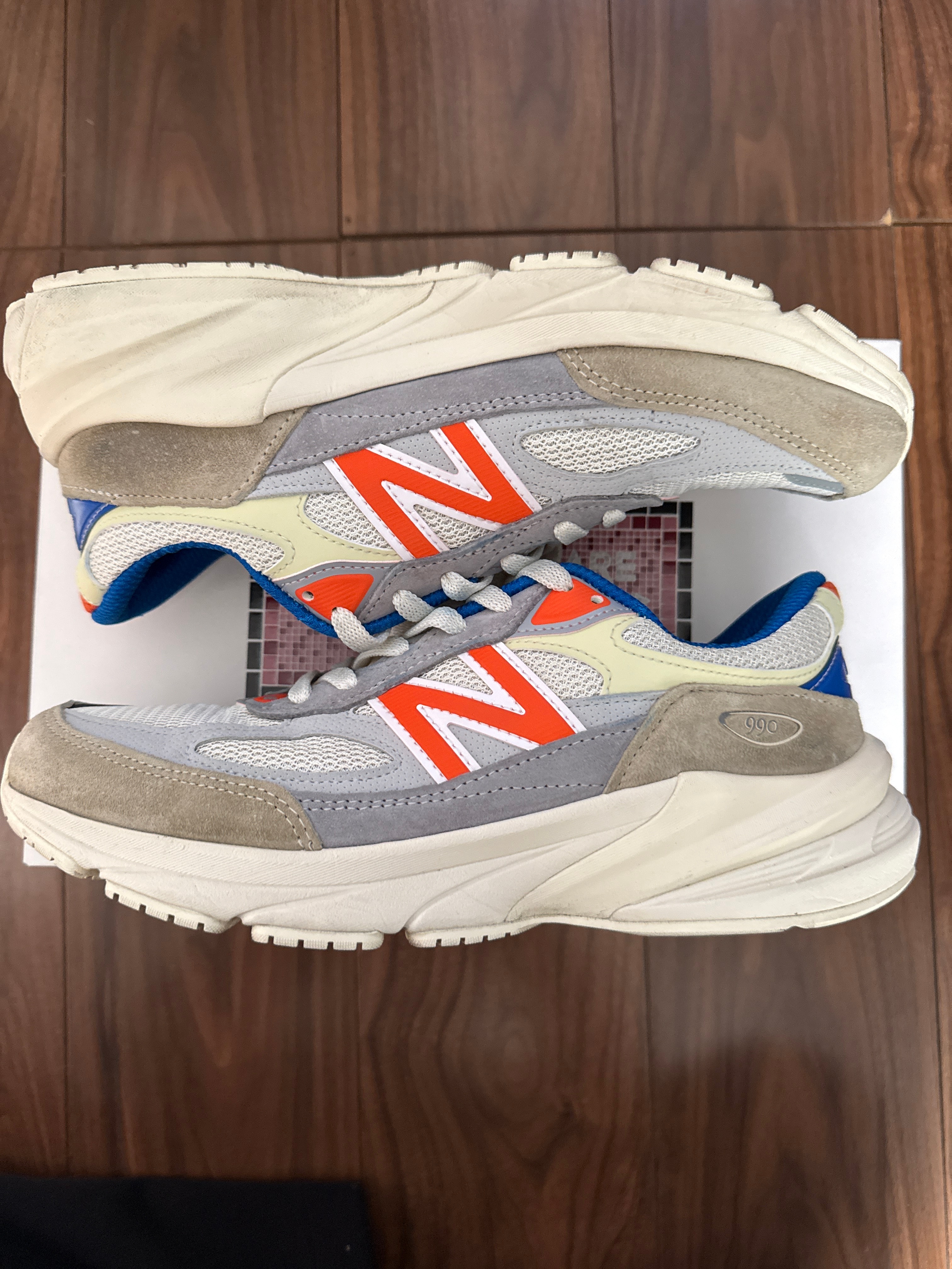 キス × ニューバランス 990V6 マディソンスクエアガーデン 