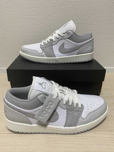 Nike Air Jordan 1 Low PRM "Elephant Print/Safari"