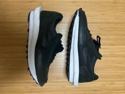 sacai × Nike LDV Waffle "Triple Black"