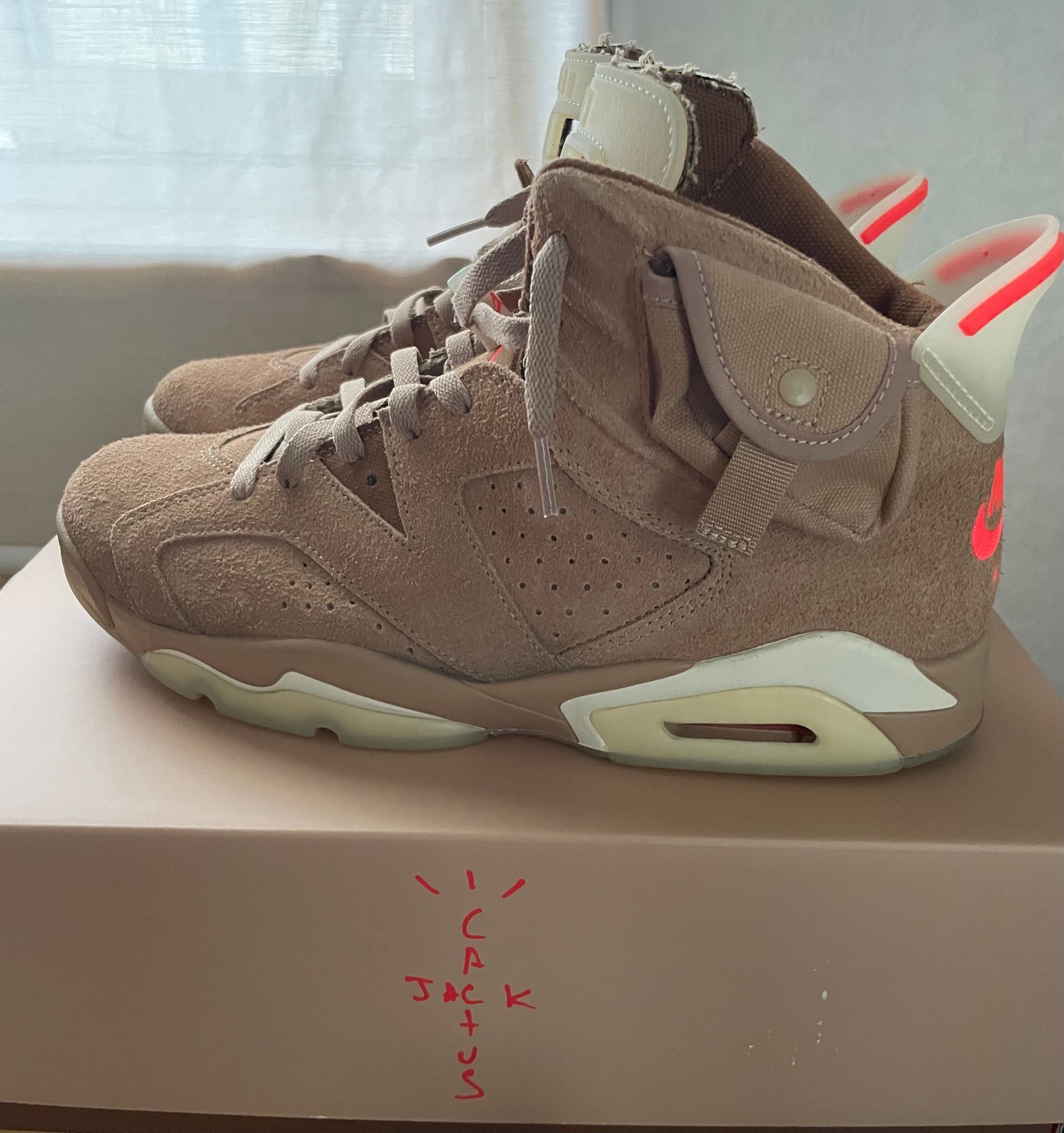 Travis Scott × Nike Air Jordan 6 "British Khaki"