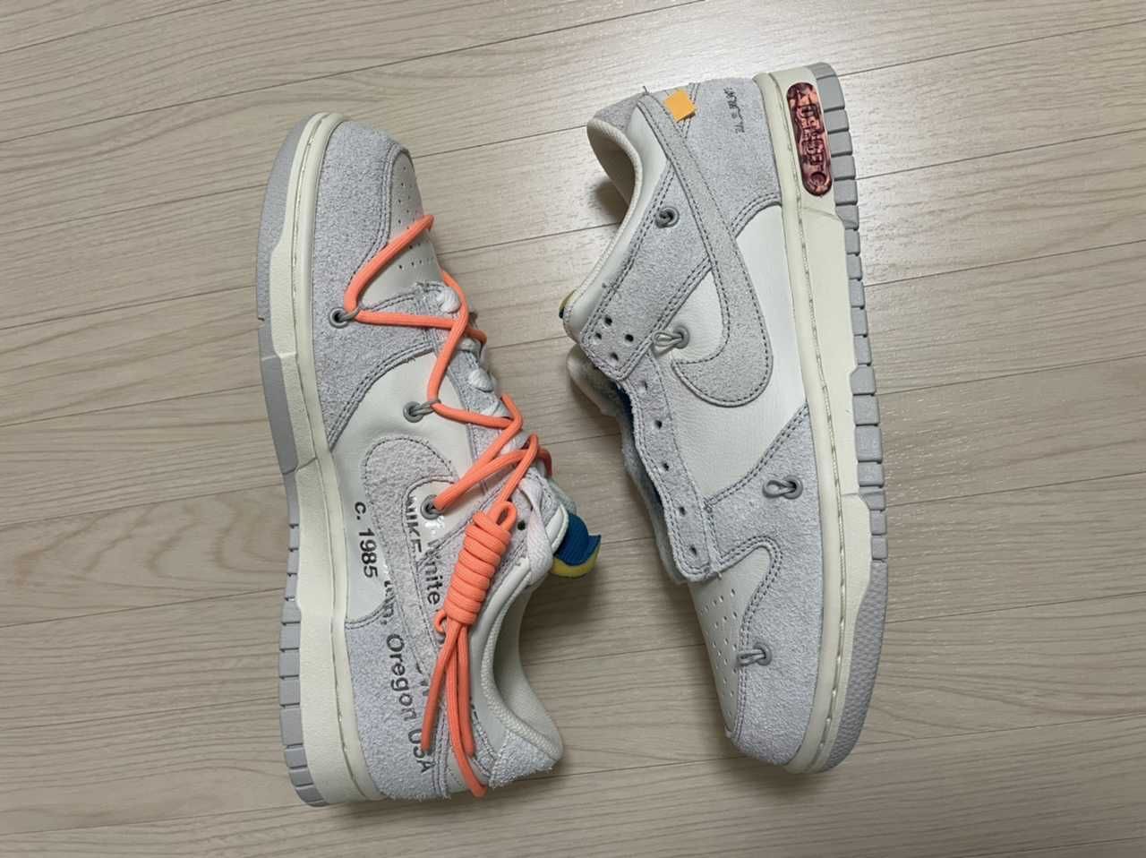 Off-White × Nike Dunk Low 1 of 50 "Lot.19"