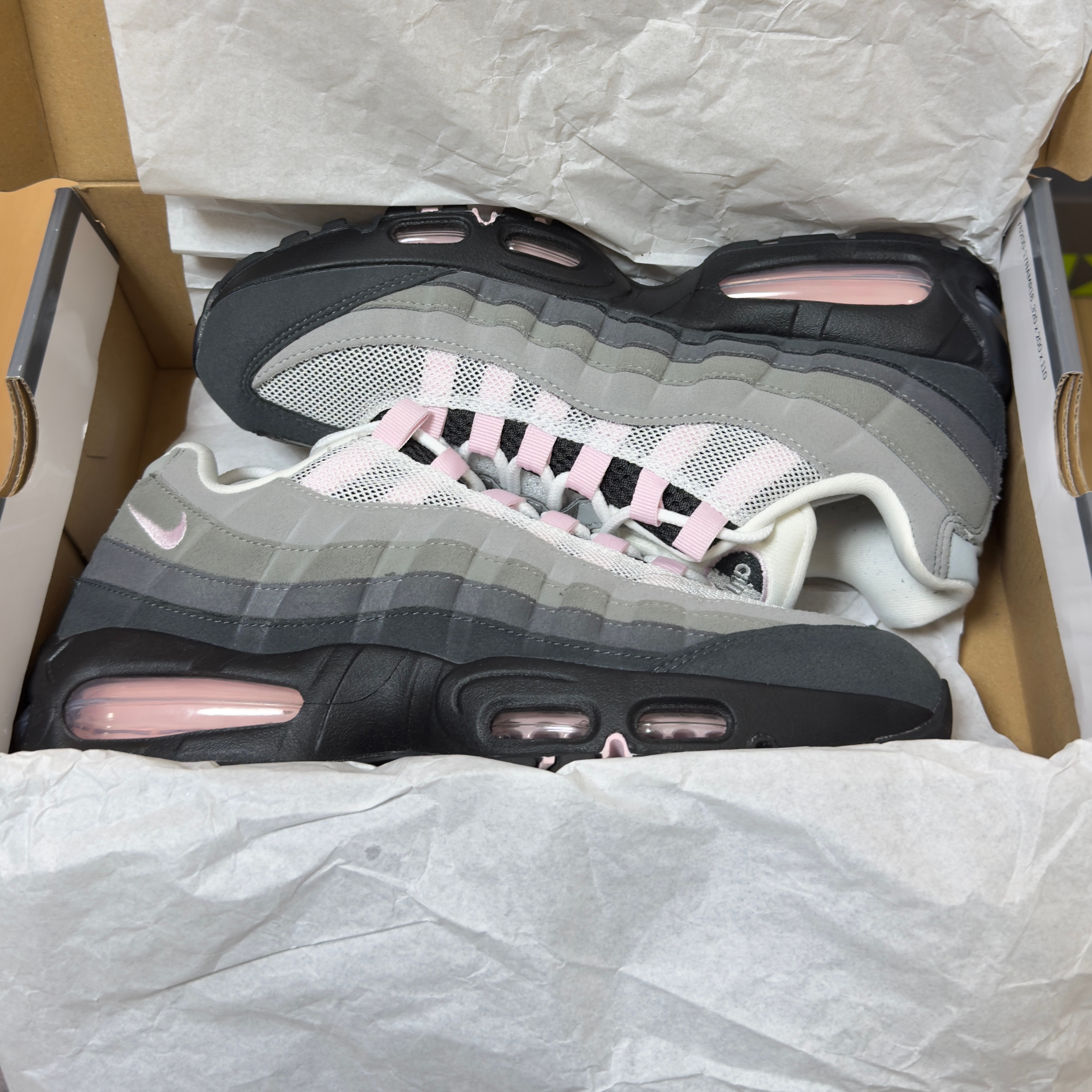Nike Women's Air Max 95 OG Big Bubble "Medium Grey/Pink Foam"