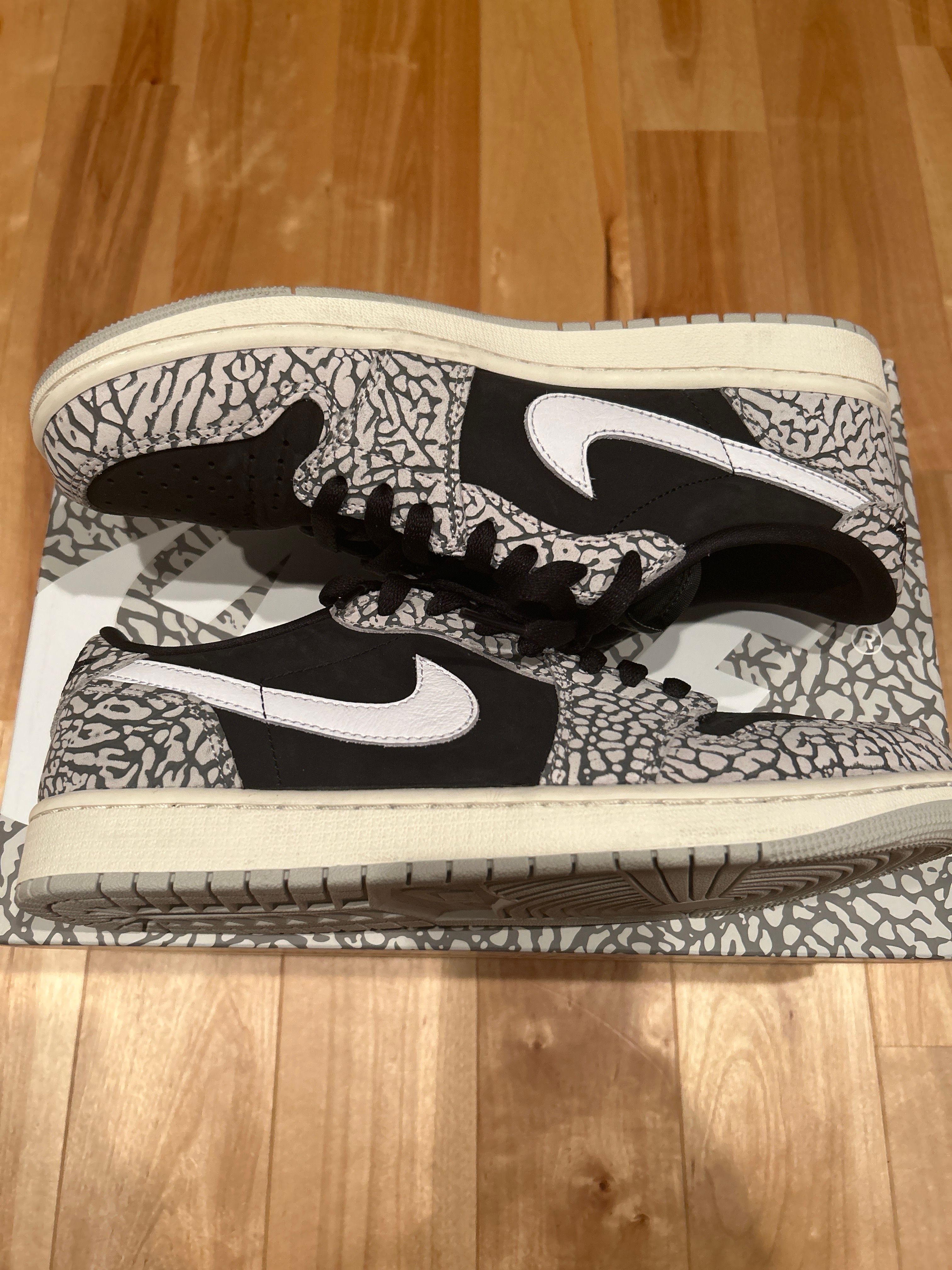Nike Air Jordan 1 Retro Low OG "Black Cement"