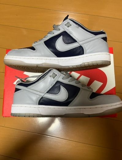 NIKE Women's DUNK LOW "COLLEGE NAVY"
