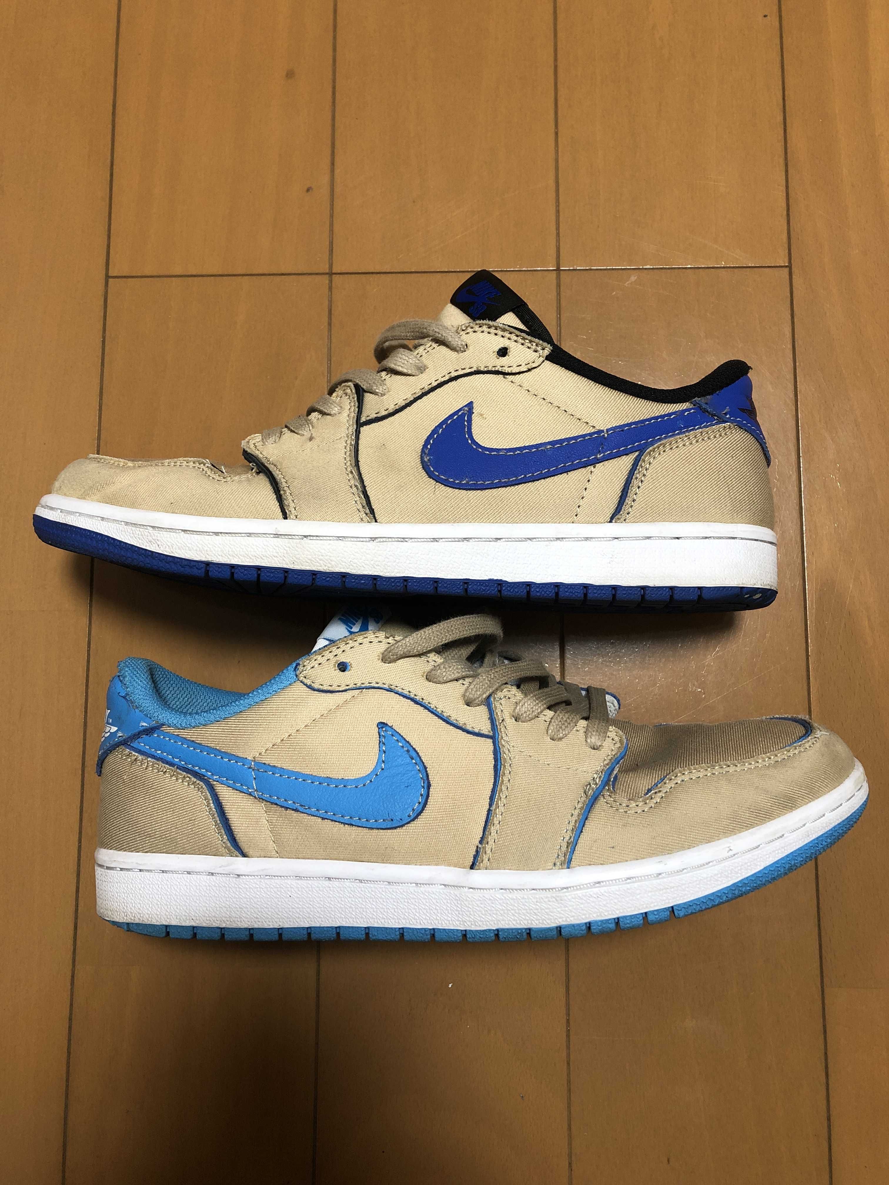 Nike SB Air Jordan 1 Low "Desert Ore/Royal Blue" 