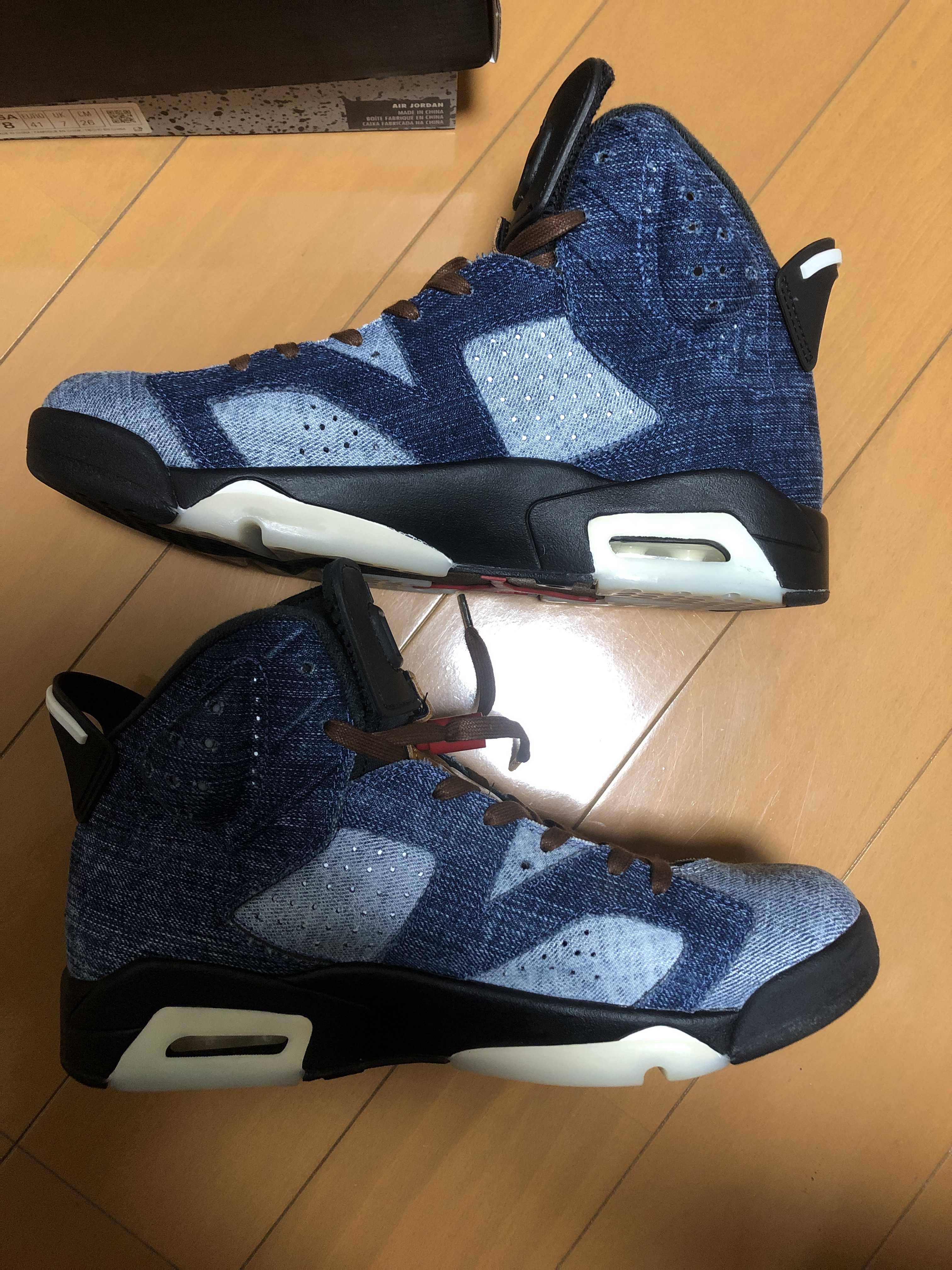 NIKE AIR JORDAN 6 "WASHED DENIM"