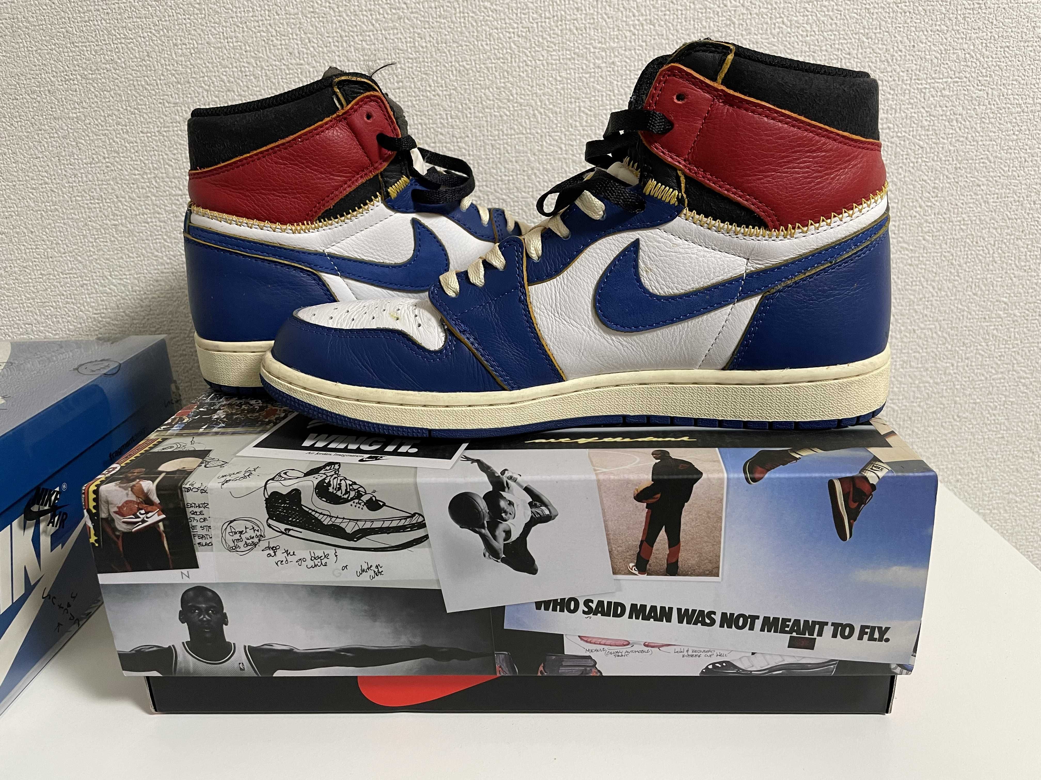 Union × Nike Air Jordan 1 Retro High OG NRG "Storm Blue/Varsity Red"