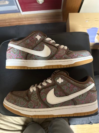 Nike SB Dunk Low PRM "Brown Paisley"