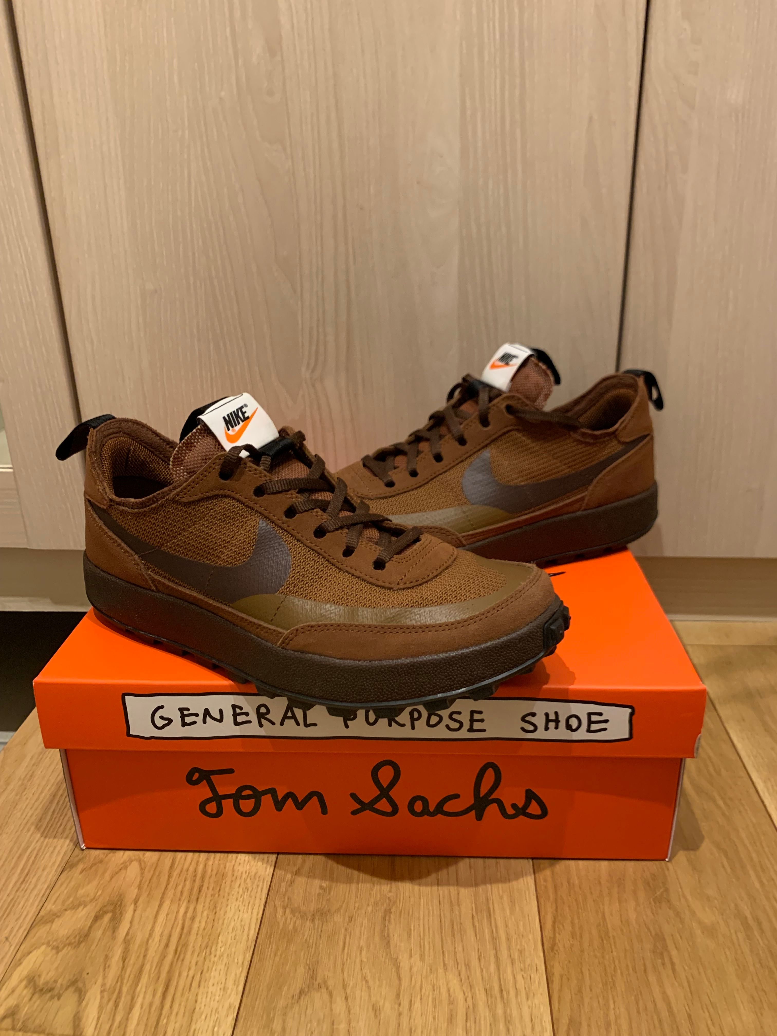 Tom Sachs × NikeCraft Women's General Purpose Shoe "Brown"