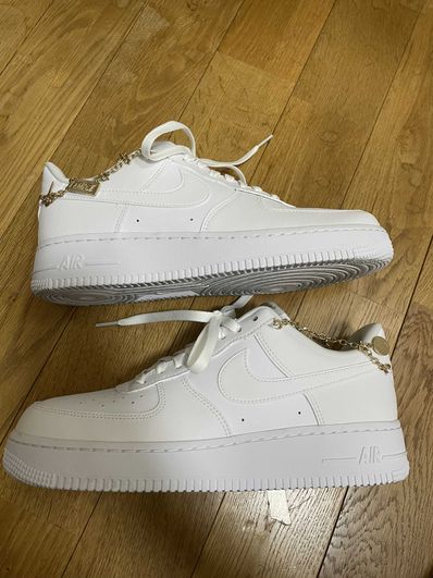 Nike Women's Air Force 1 Low "White Pendats"