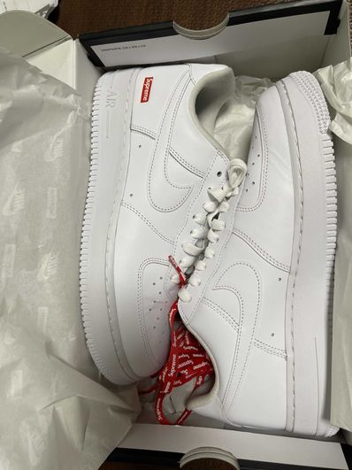 Supreme × Nike Air Force 1 Low "White"