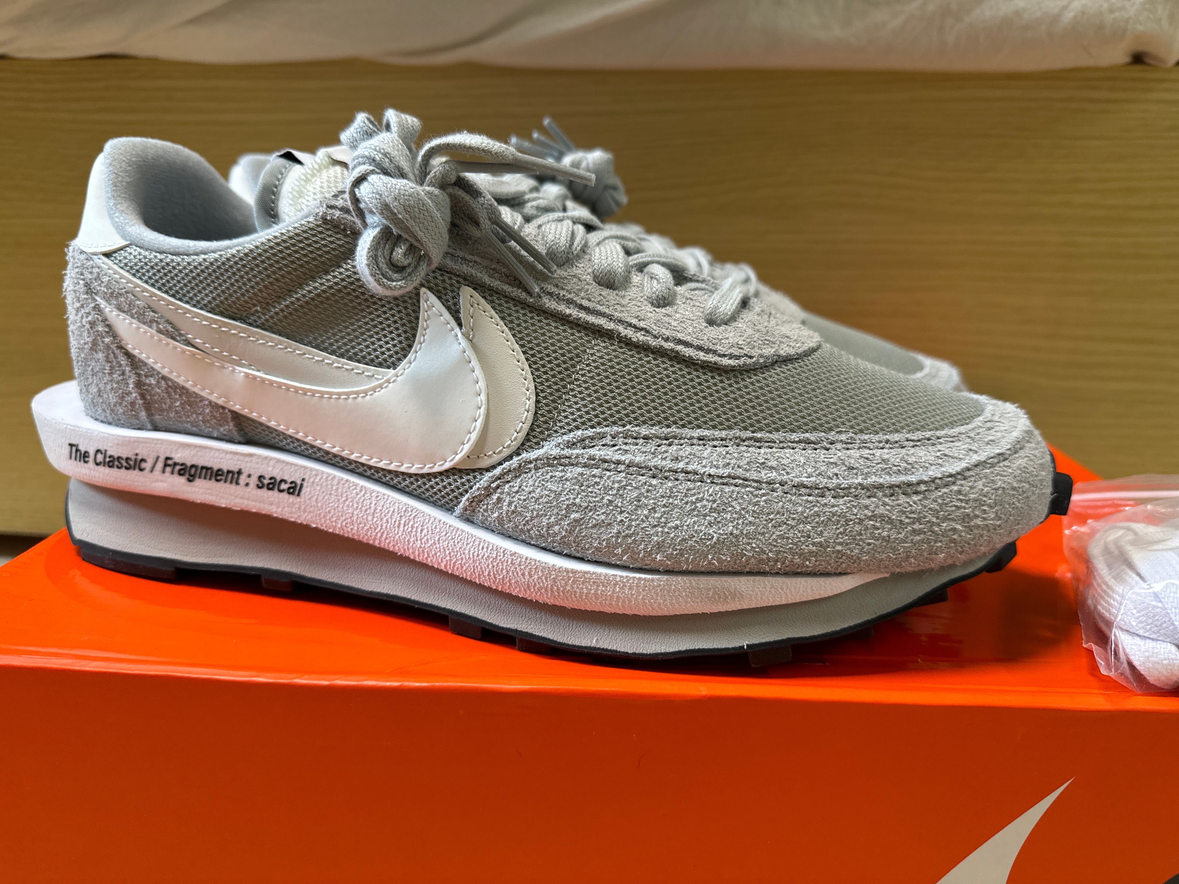 Fragment × sacai × Nike LD Waffle "Light Smoke Grey"