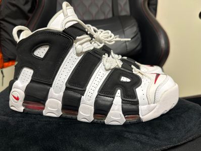 Nike Air More up Tempo "White/Black/University Red"(~2018)