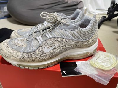 Supreme × Nike Air Max 98 "Snakeskin"