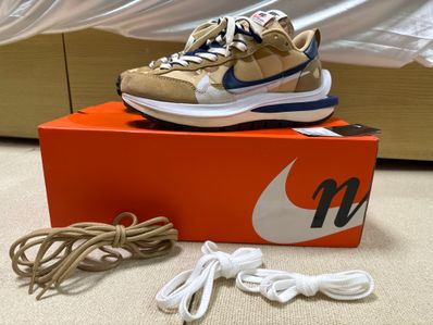 Sacai × Nike Vapor Waffle "Sesame And Blue Void"