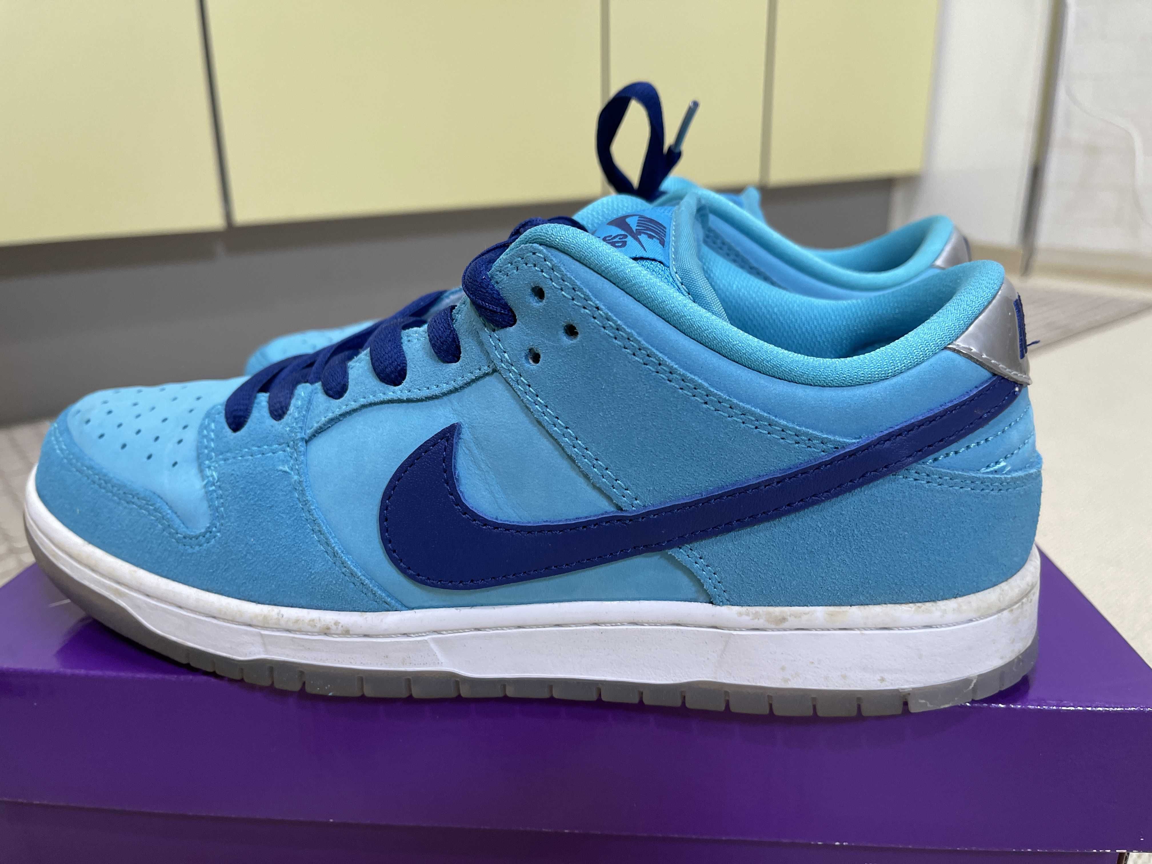 Nike SB Dunk Low Pro "Blue Fury/Deep Royal Blue"