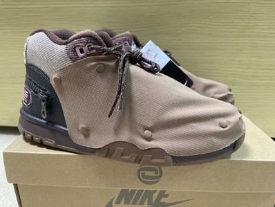 Travis Scott x Nike Air Trainer 1 SP "Archaeo Brown and Rust Pink"