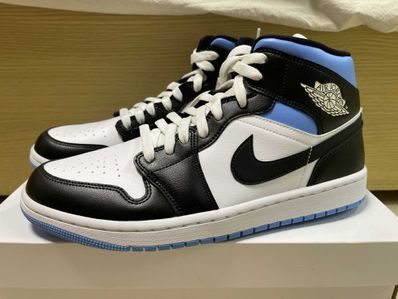 Nike Women's Air Jordan 1 Mid "Black/University Blue"