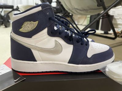 Nike GS Air Jordan 1 High OG CO.JP "Midnight Navy" (2020)(ブリーフケースなし)