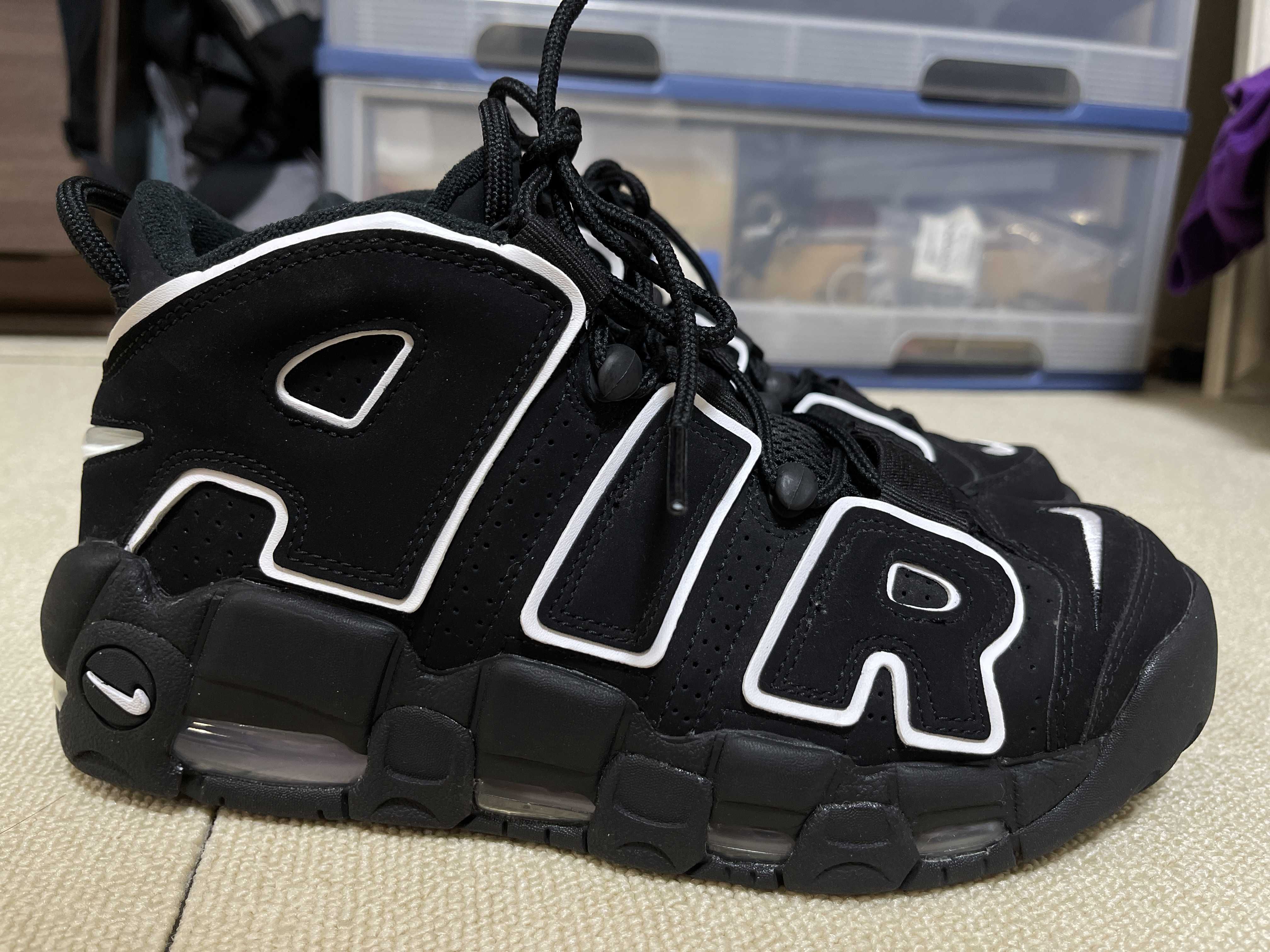 Nike Air More Uptempo "Black/White"(2020)