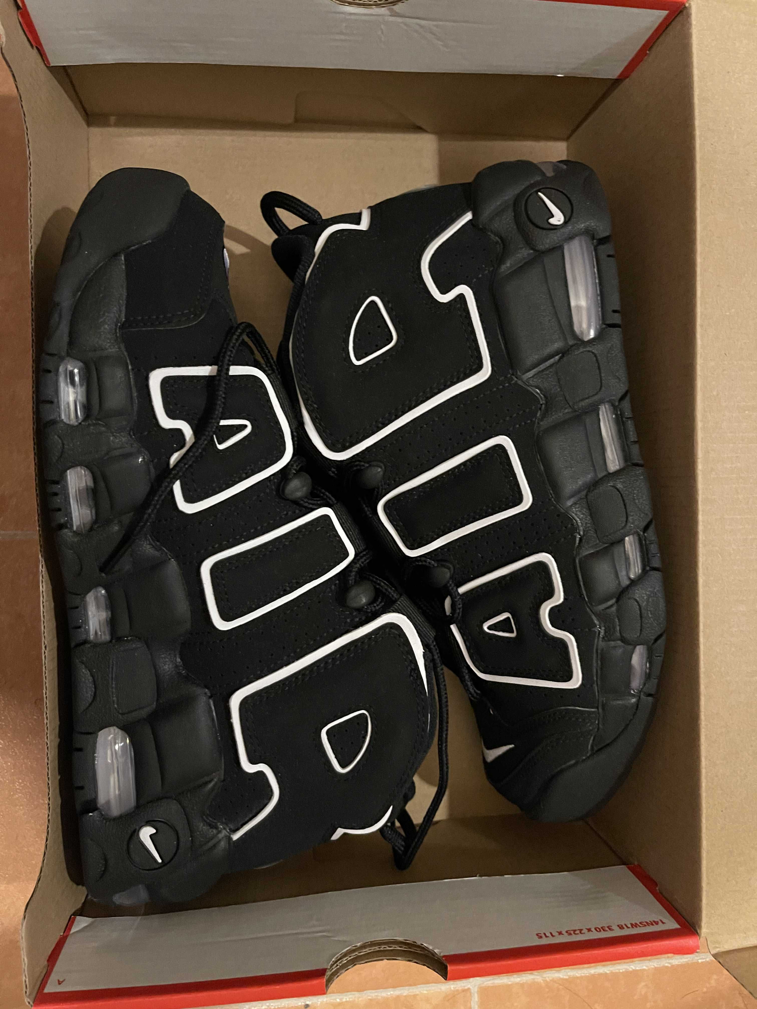Nike Air More Uptempo "Black/White"(2020)