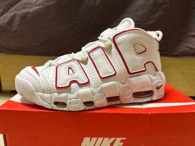 NIKE AIR MORE UPTEMPO "WHITE/VARSITY RED" (2021)