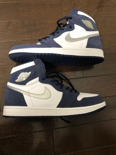 Nike Air Jordan 1 High OG CO.JP "White/Midnight Navy" (2020)(ブリーフケースなし)