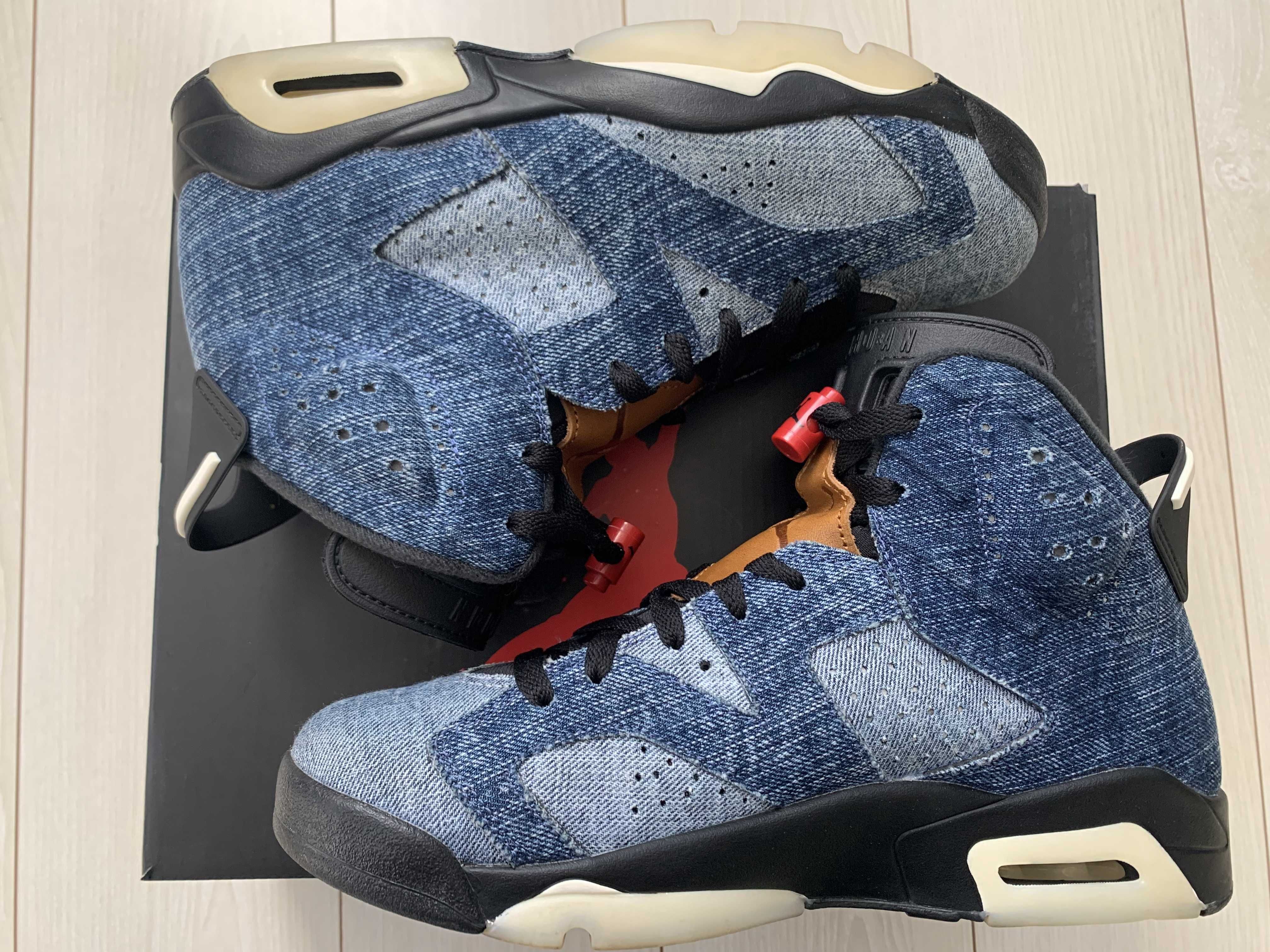 NIKE AIR JORDAN 6 "WASHED DENIM"