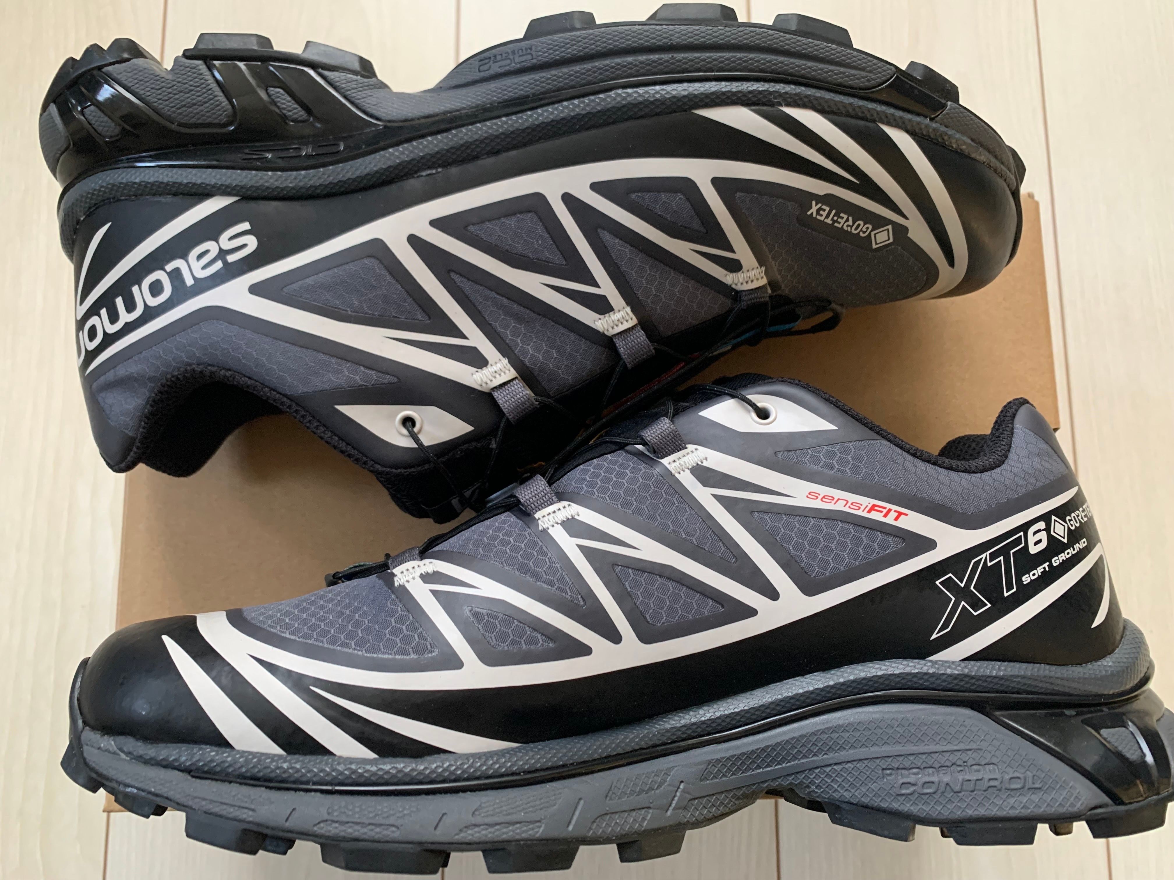 Salomon XT-6 GORE-TEX "Black/Ebony/Lunar Rock"