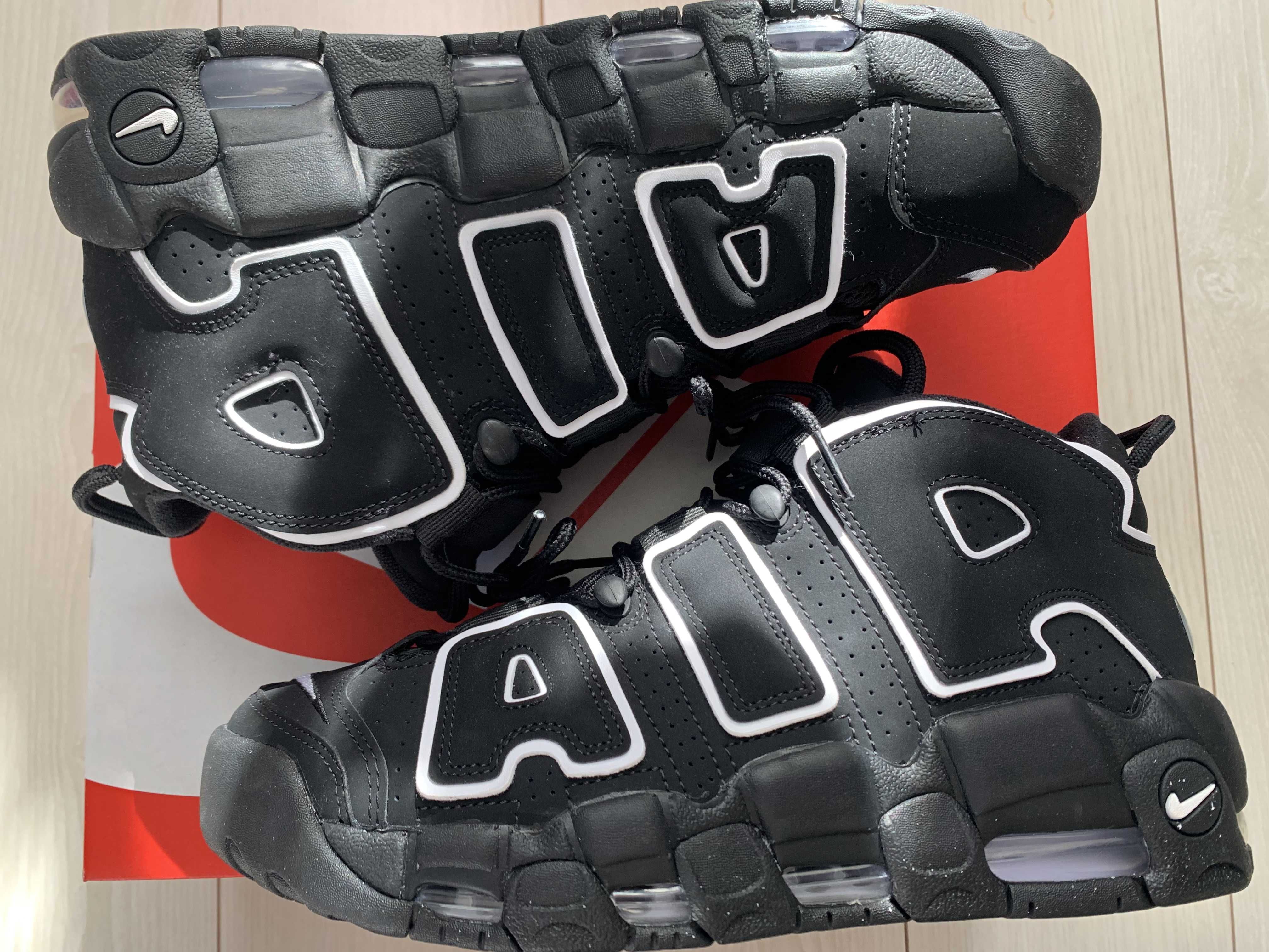 Nike Air More Uptempo "Black/White"(2020)