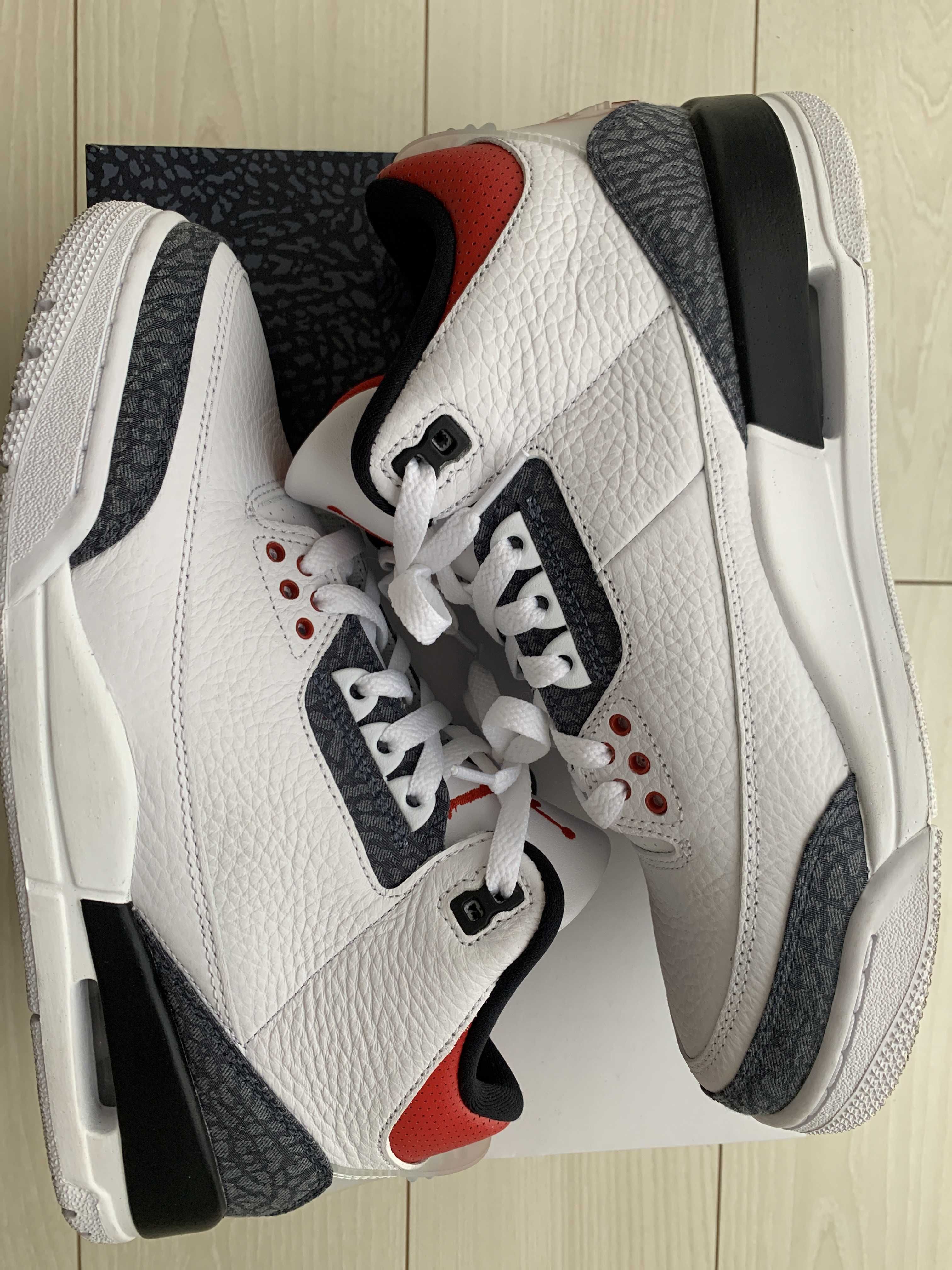Nike Air Jordan 3 Retro SE-T CO JP "Fire Red Denim"