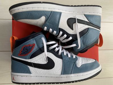 FACETASM × Nike Air Jordan 1 Mid "White/Navy"