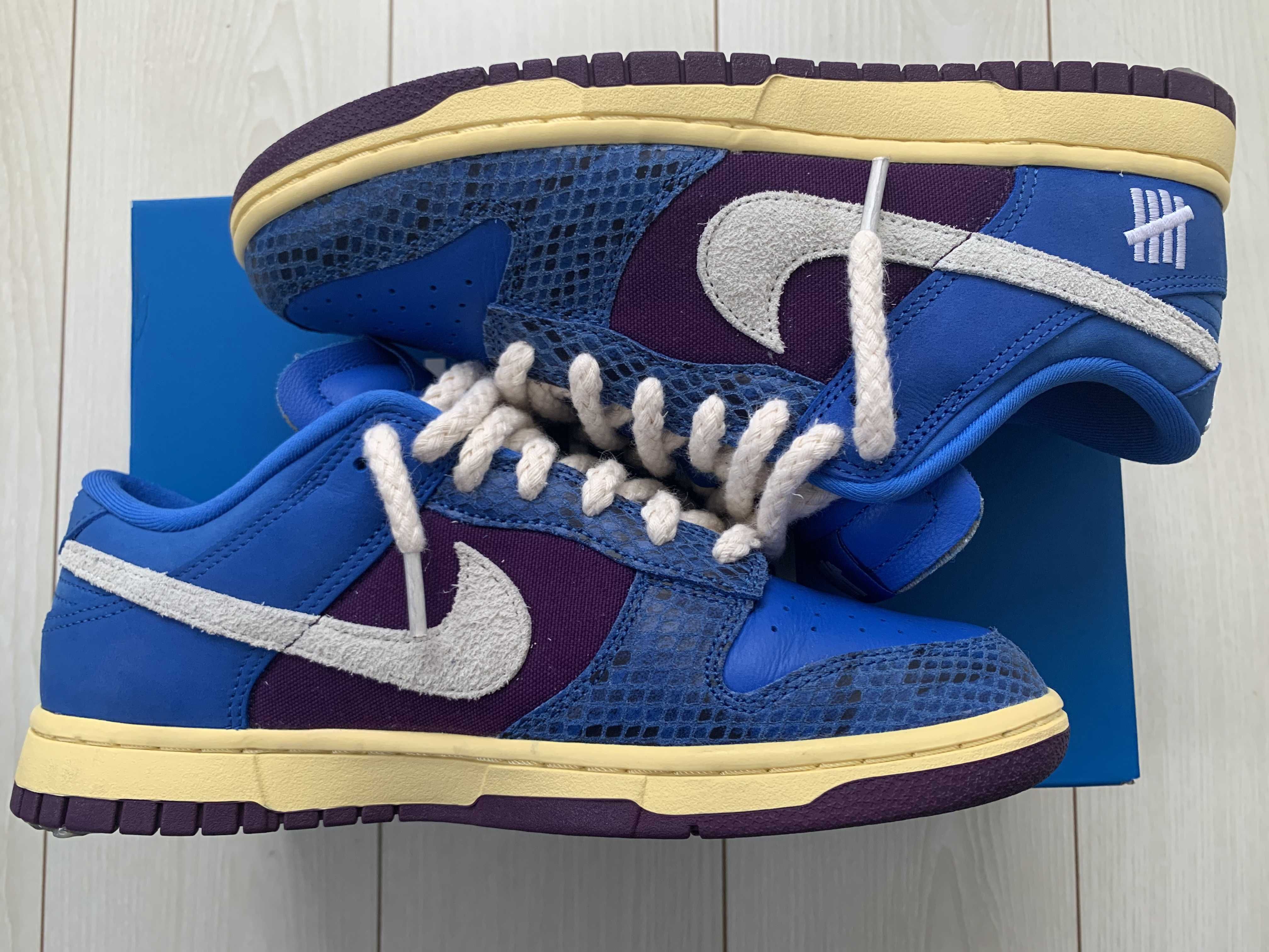 UNDEFEATED × Nike Dunk Low SP "Royal"