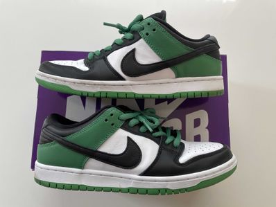 Nike SB Dunk Low Pro "Black and Classic Green"