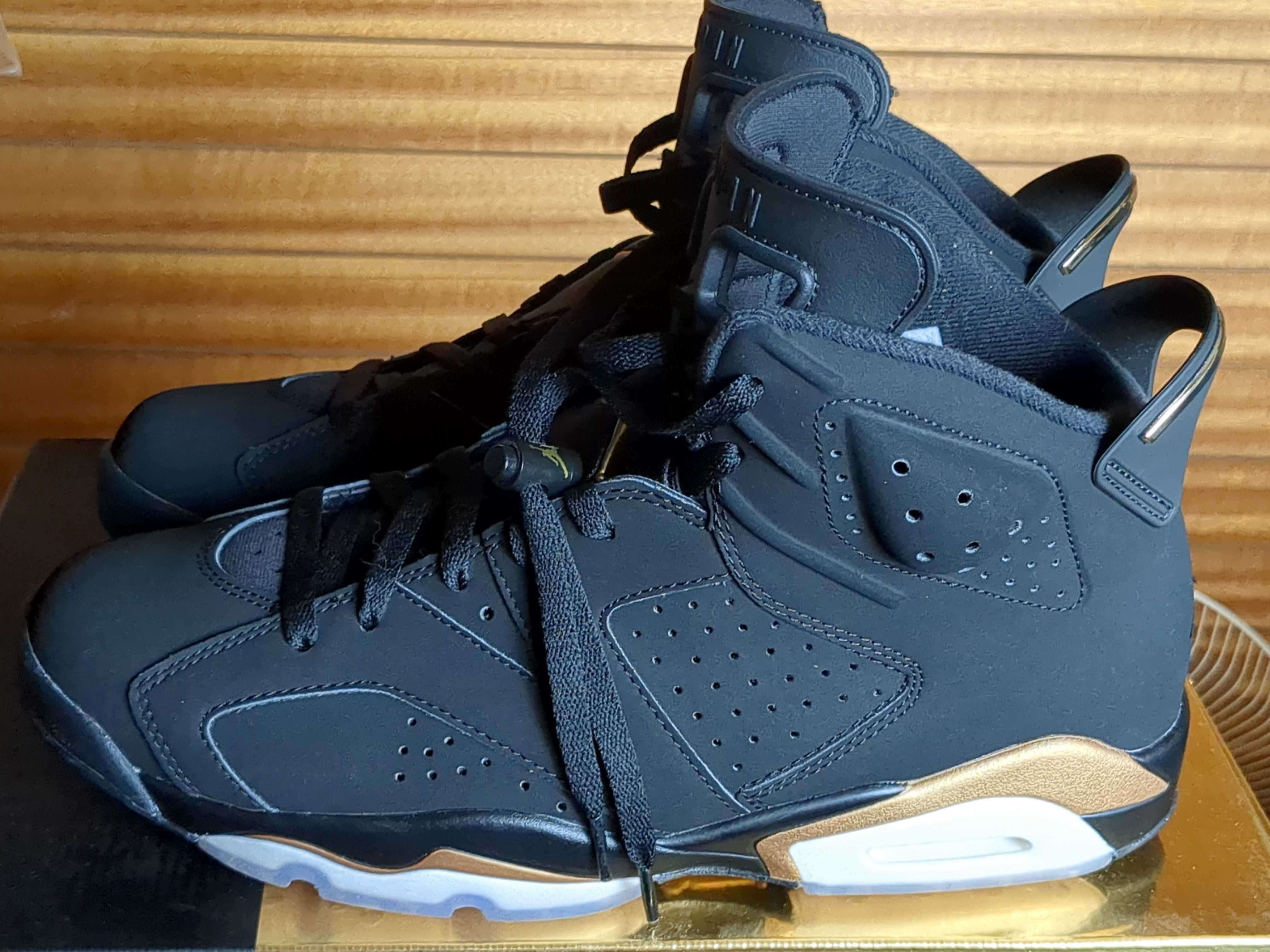 Nike Air Jordan 6 DMP "Black/Metallic Gold" (2020)  