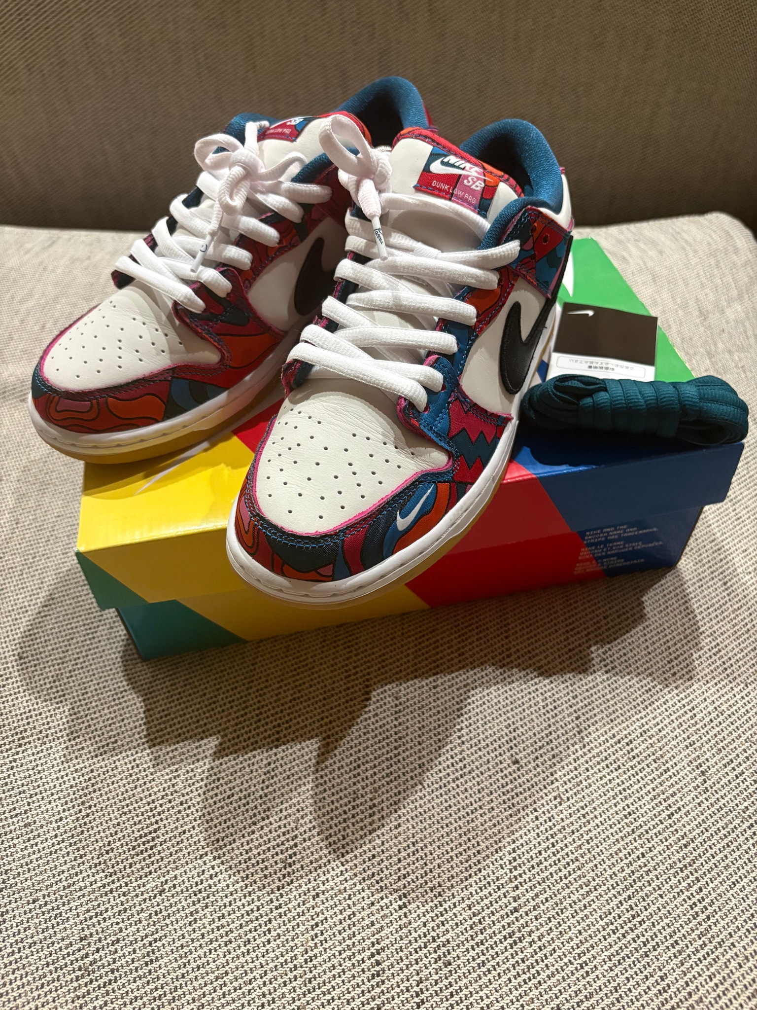 Piet Parra × Nike SB Dunk Low Pro "Abstract Art"