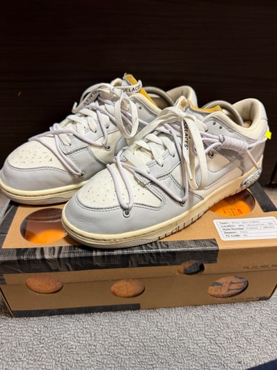Off-White × Nike Dunk Low 1 of 50 "Lot.49"