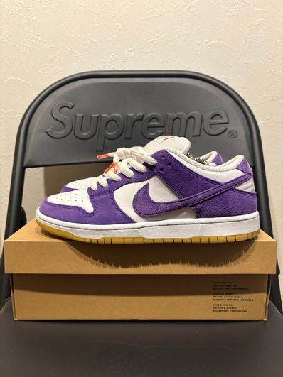 Nike SB Dunk Low Pro ISO Orange Label "Court Purple Gum"