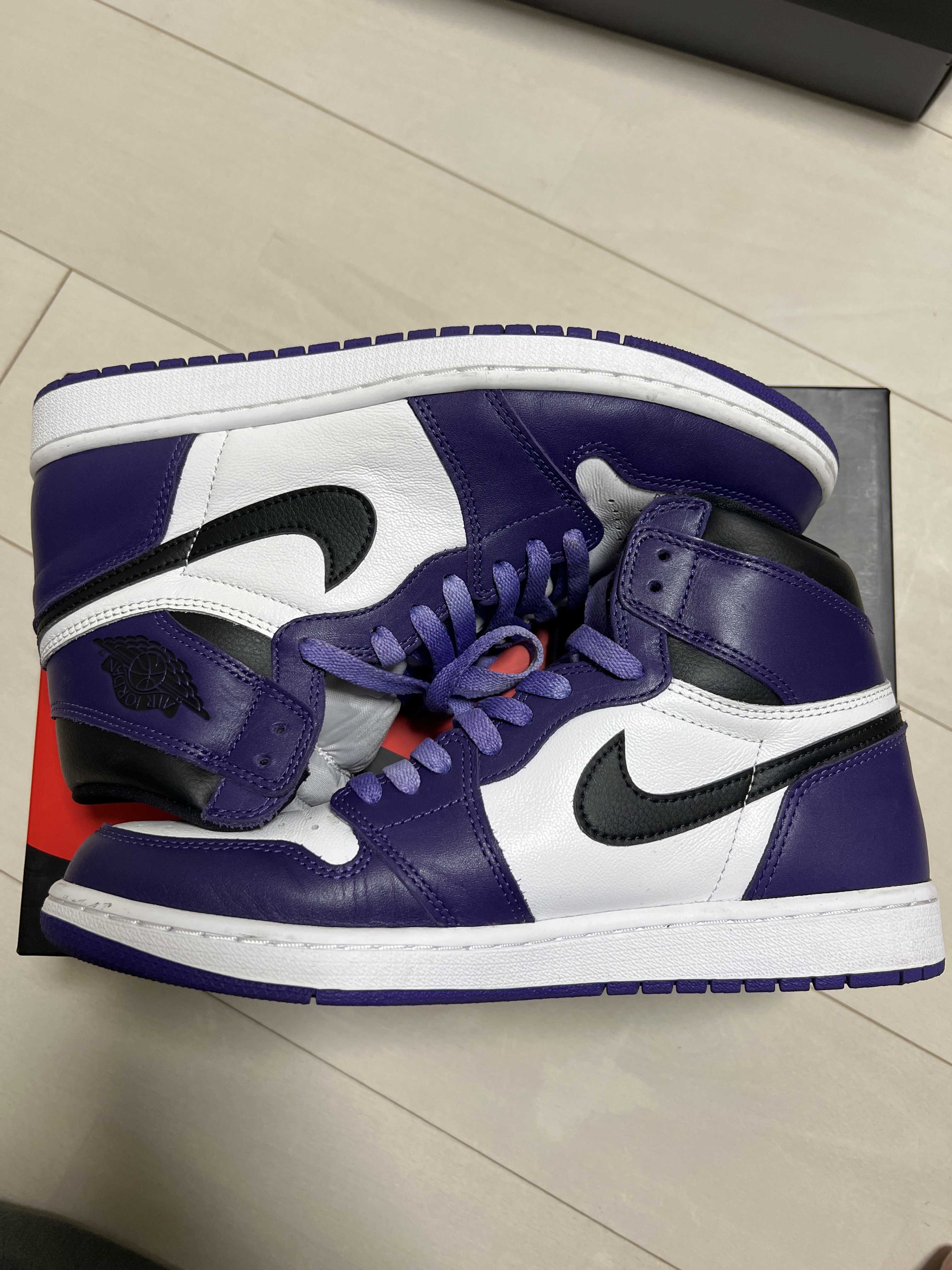 Nike Air Jordan 1 Retro High OG "Court Purple White/Black" (2020)