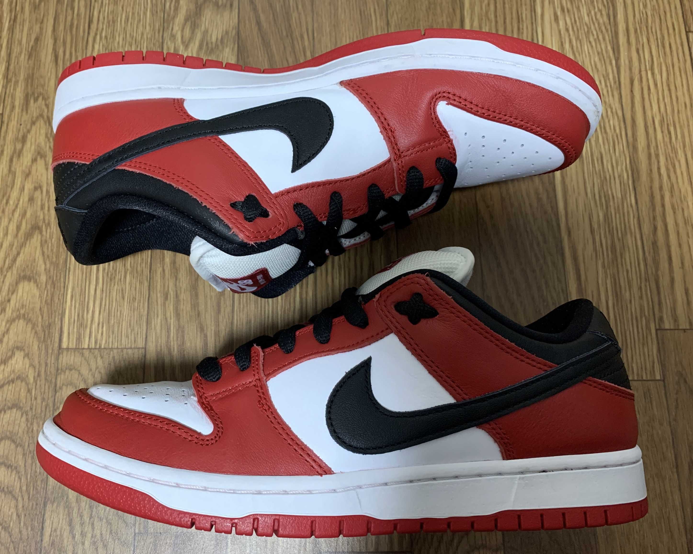 Nike SB Dunk Low Pro "J-Pack Chicago/Varsity Red and White"