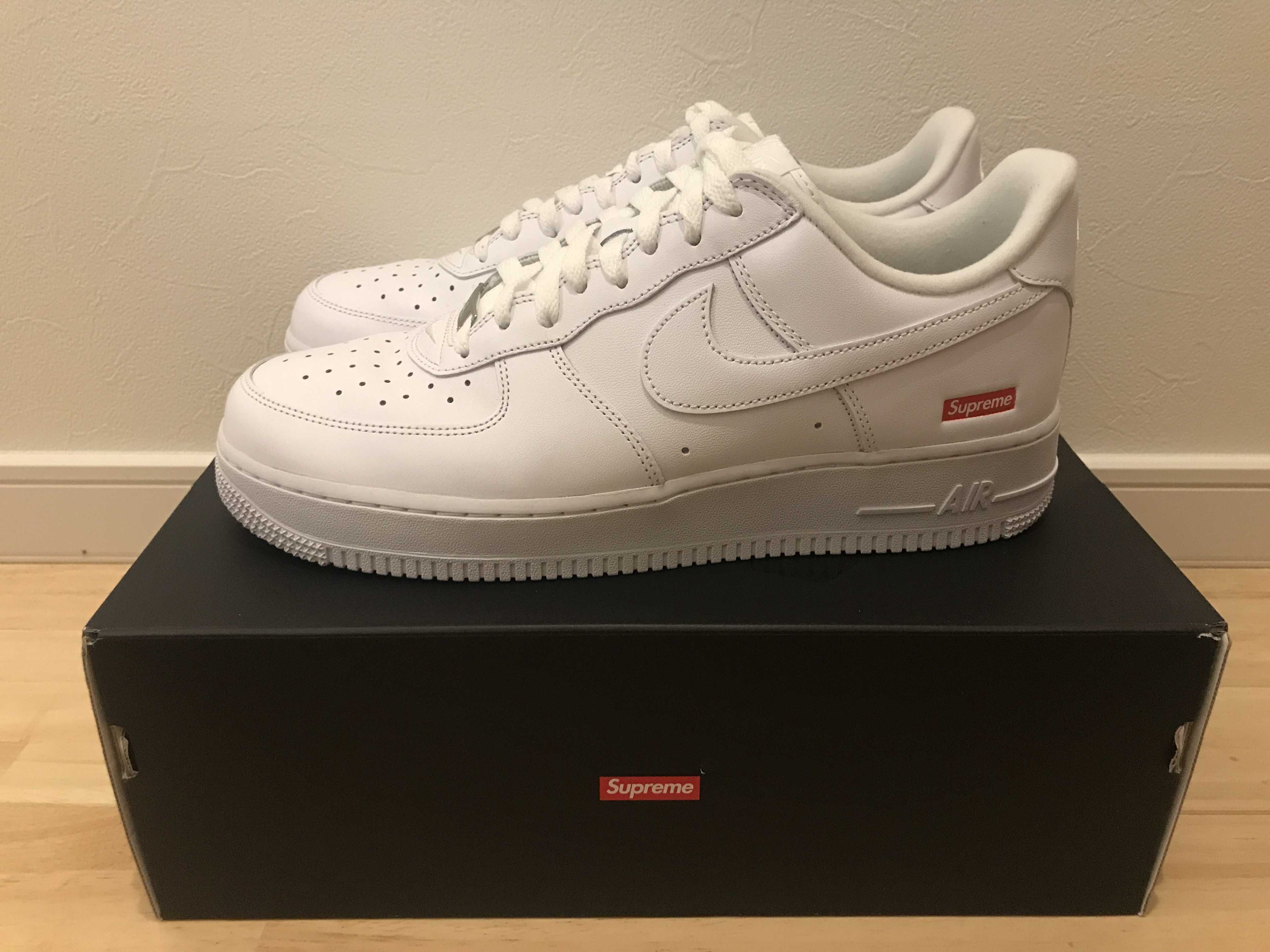 Supreme × Nike Air Force 1 Low "White"