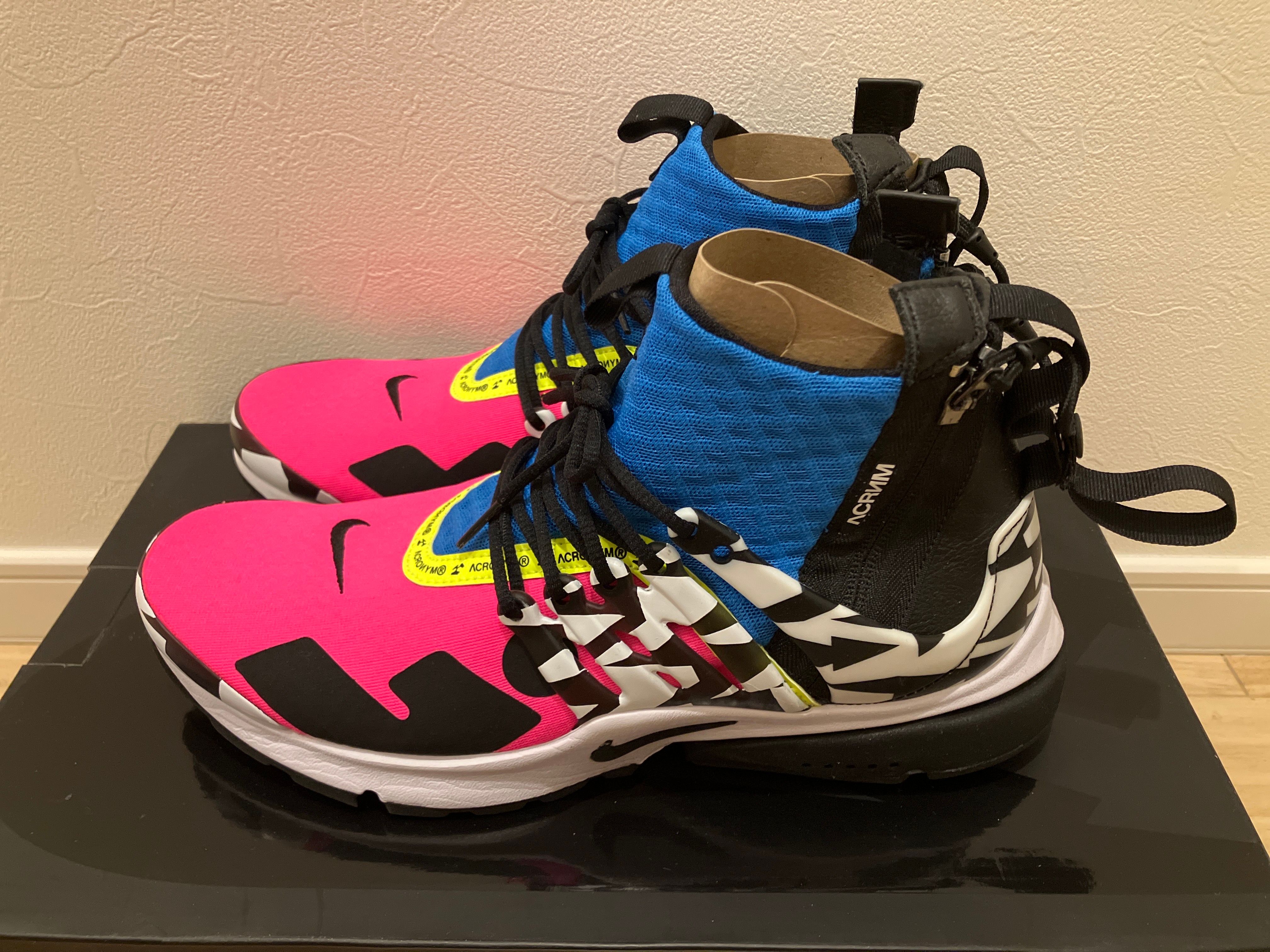 ACRONYM × Nike Air Presto Mid "Hyper Pink"