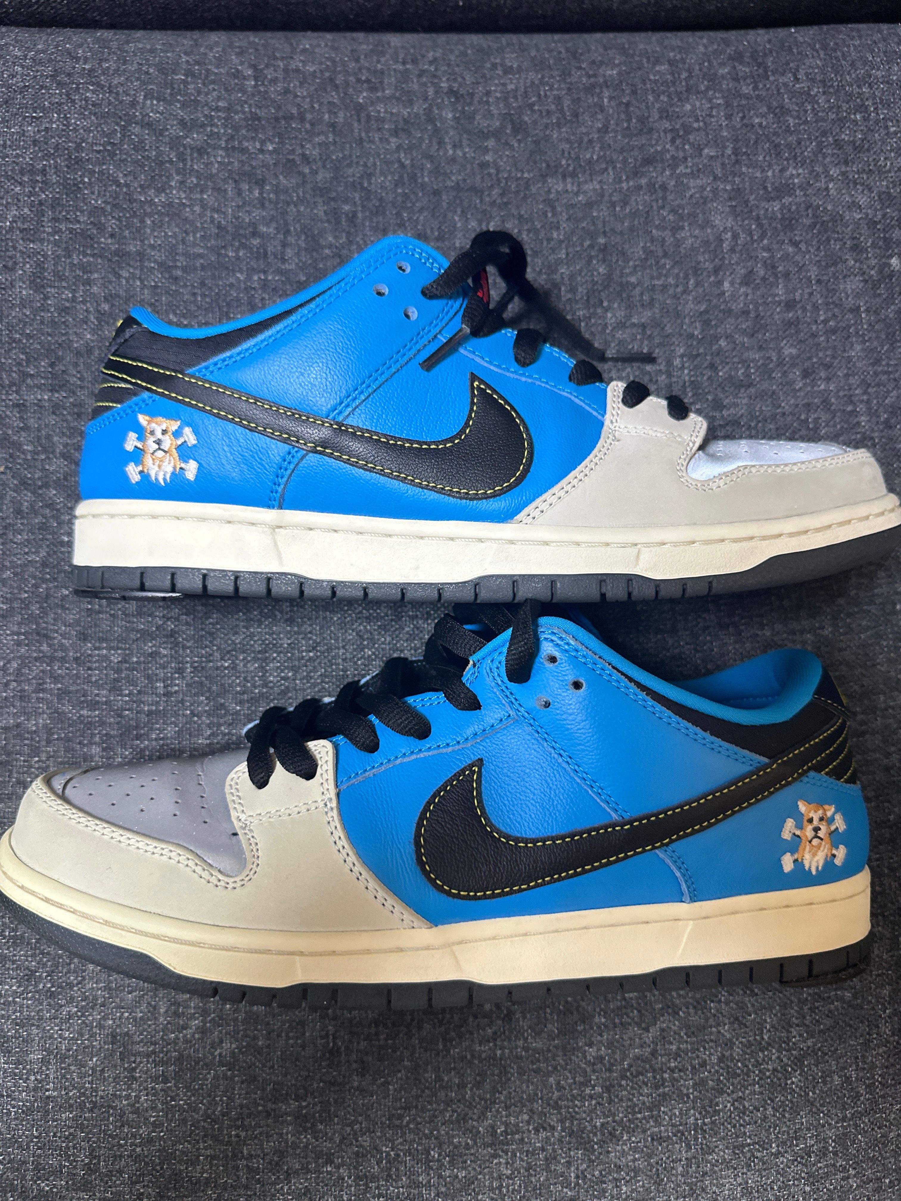 Instant Skateboards × Nike SB Dunk Low "Blue Hero"