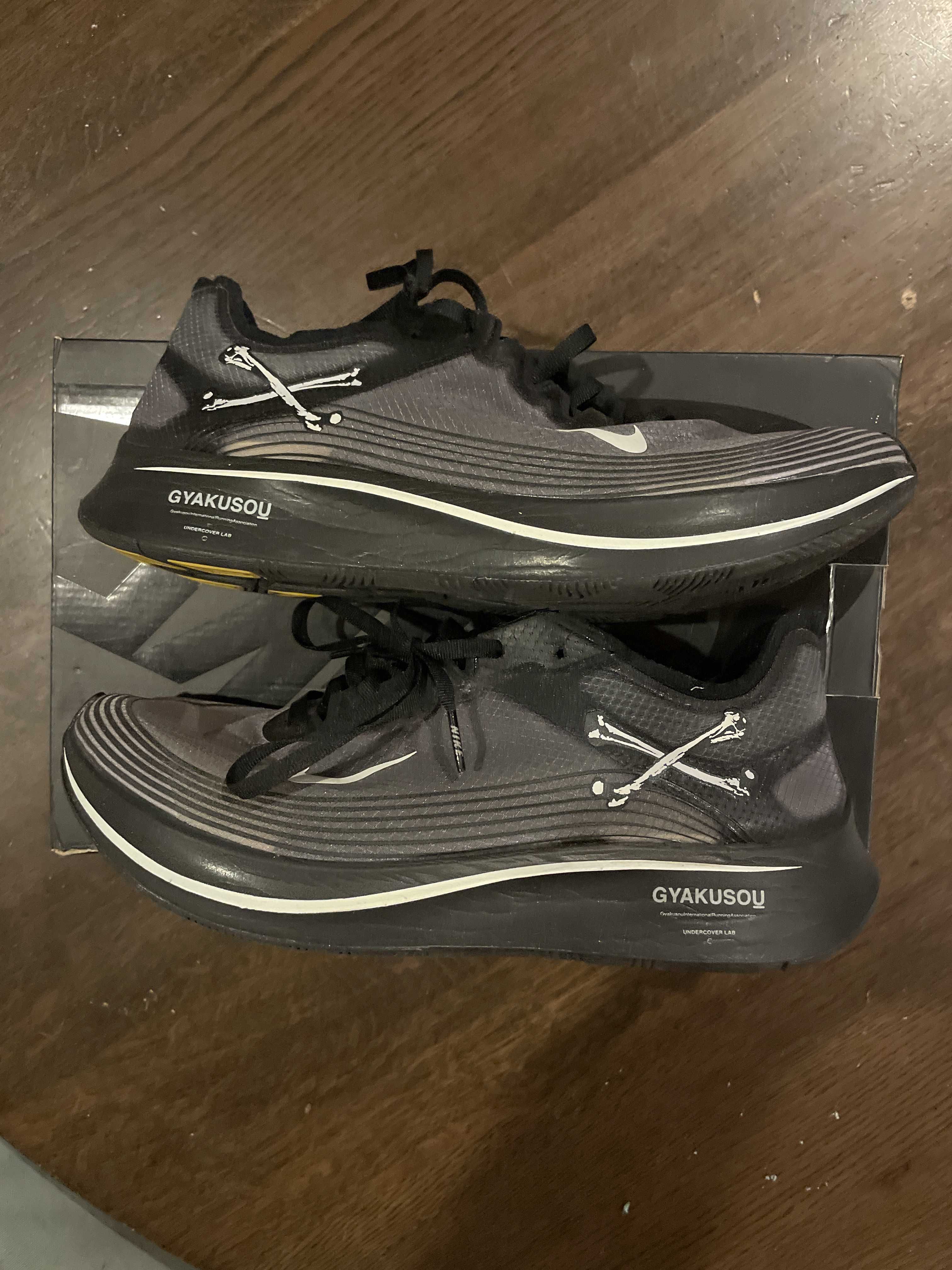 NIKE ZOOM FLY UNDERCOVER GYAKUSOU BLACK
