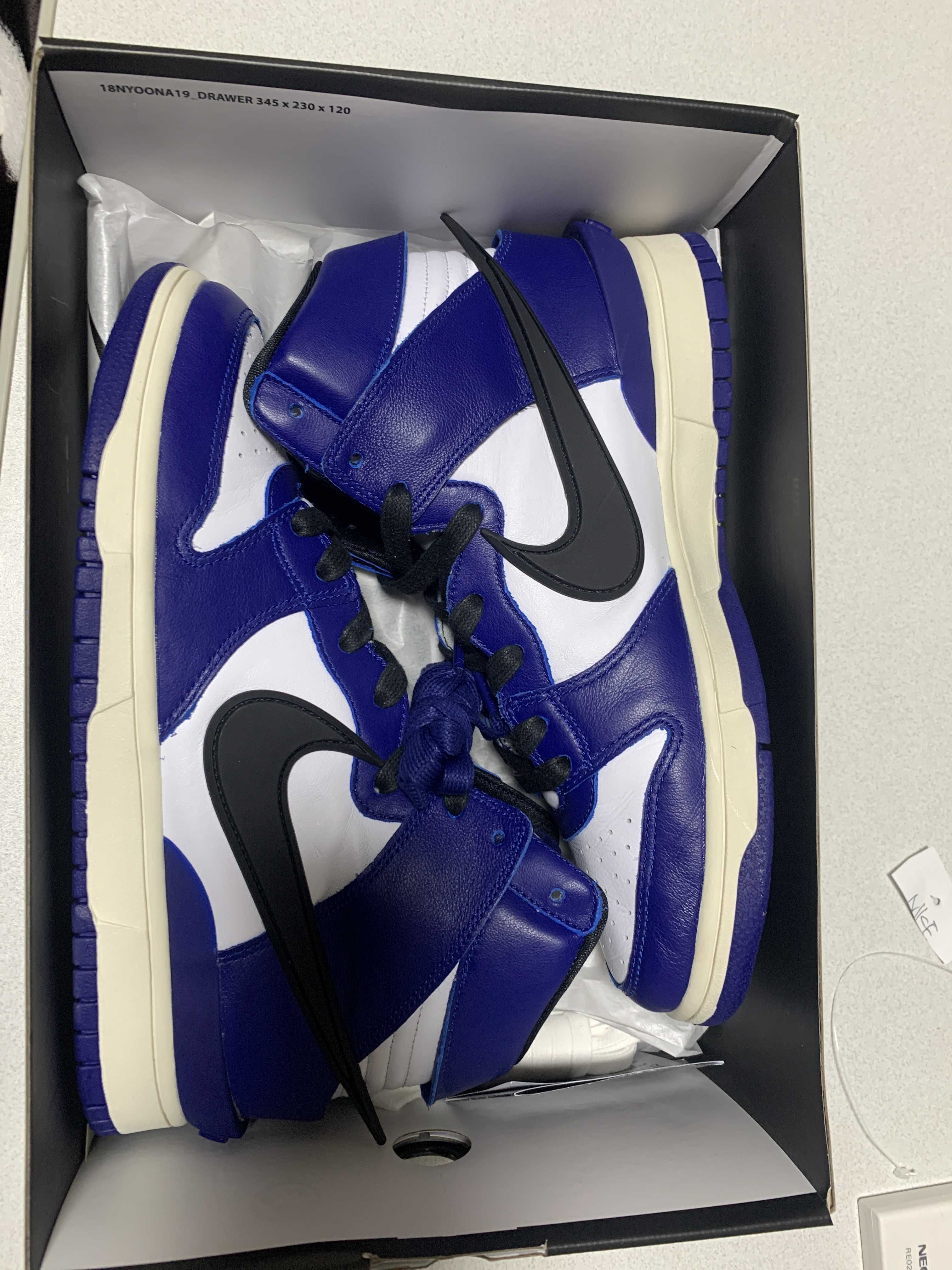 AMBUSH × NIKE DUNK HIGH "DEEP ROYAL"