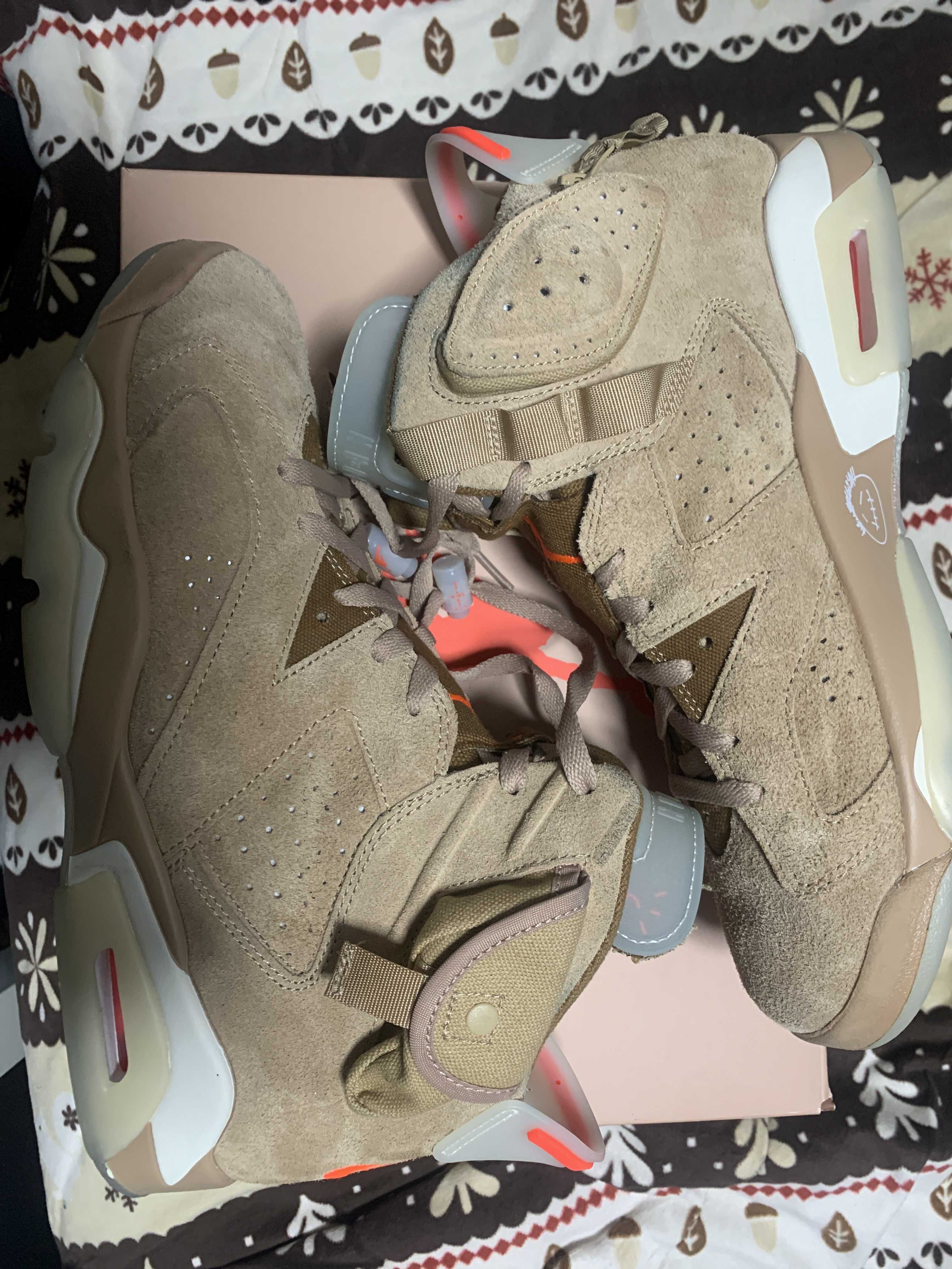 Travis Scott × Nike Air Jordan 6 "British Khaki"