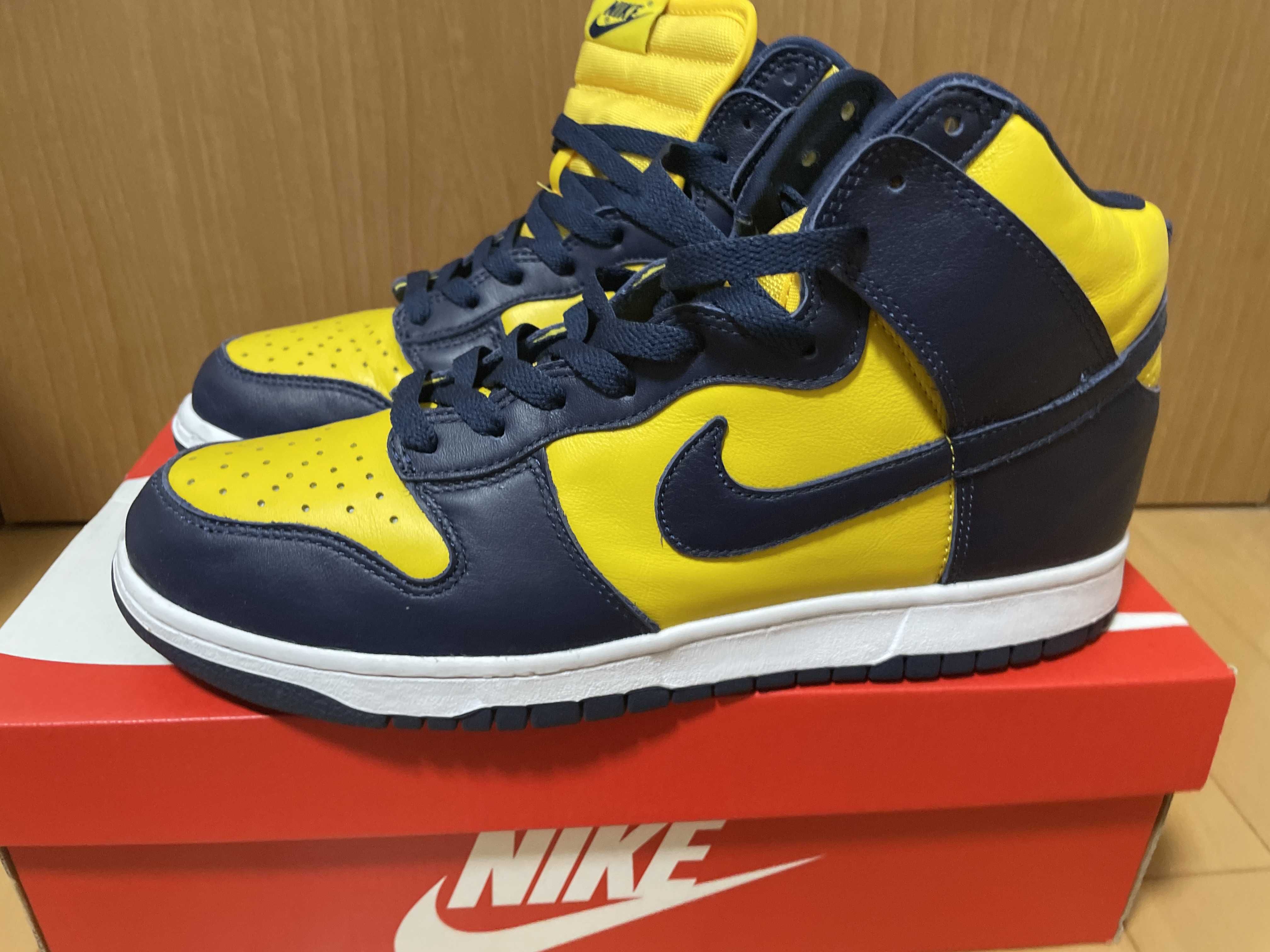Nike Dunk High "Michigan"